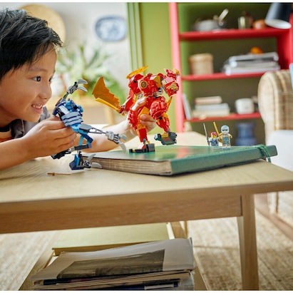 Lego Ninjago Kai's Elemental Fire Mech για 7+ Ετών