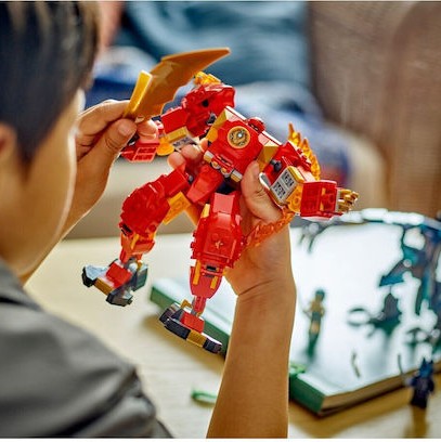 Lego Ninjago Kai's Elemental Fire Mech για 7+ Ετών