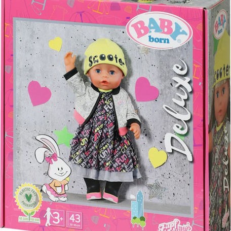 ZAPF Creation Baby Born Ρουχαλάκια City Style 43 εκ.