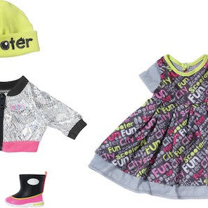 ZAPF Creation Baby Born Ρουχαλάκια City Style 43 εκ.