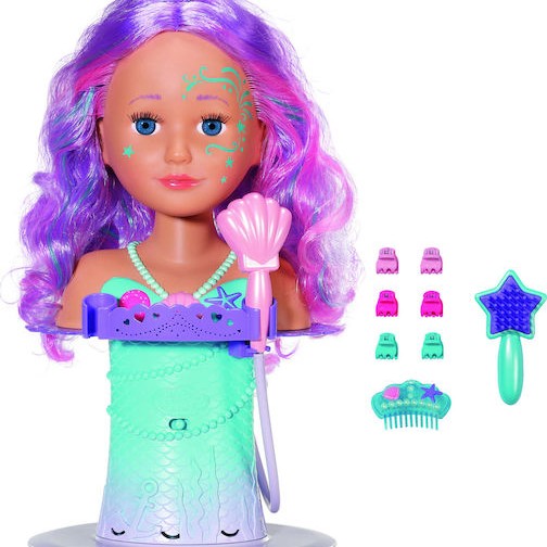ZAPF Creation Baby Born Sister Styling Mermaid Κεφάλι Ομορφιάς