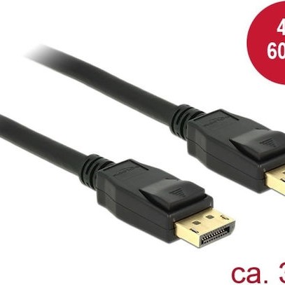 DeLock Cable DisplayPort male - DisplayPort male 3m (83807)