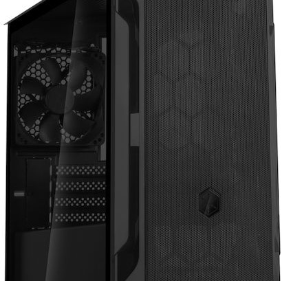 Silverstone FARA H1M Gaming Mini Tower Κουτί Υπολογιστή με Πλαϊνό Παράθυρο Μαύρο