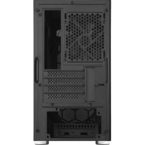 Silverstone FARA H1M Gaming Mini Tower Κουτί Υπολογιστή με Πλαϊνό Παράθυρο Μαύρο