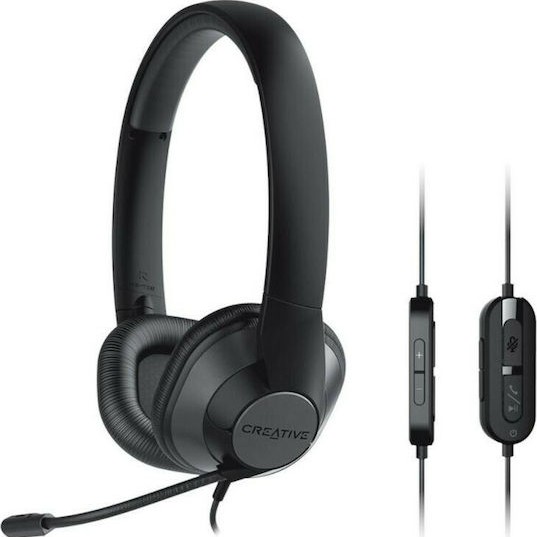 Creative HS-720 V2 On Ear Multimedia Ακουστικά με μικροφωνο και σύνδεση USB-A