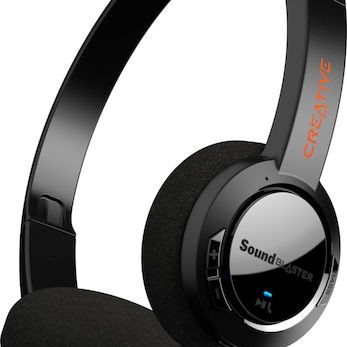 Creative Sound Blaster Jam V2 Ασύρματα / Ενσύρματα On Ear Ακουστικά με 22 ώρες Λειτουργίας Μαύρα