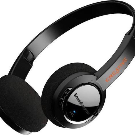 Creative Sound Blaster Jam V2 Ασύρματα / Ενσύρματα On Ear Ακουστικά με 22 ώρες Λειτουργίας Μαύρα