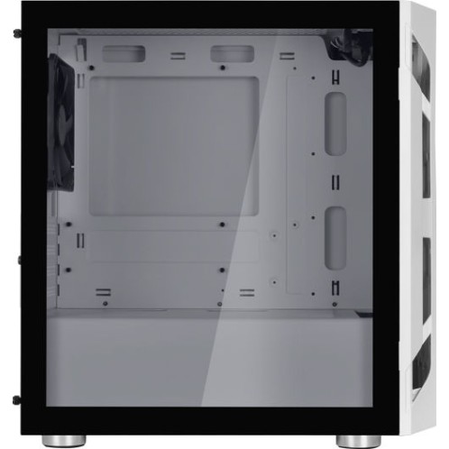 Silverstone FARA H1M Gaming Mini Tower Κουτί Υπολογιστή με Πλαϊνό Παράθυρο Λευκό