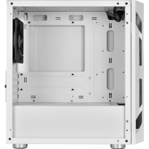 Silverstone FARA H1M Gaming Mini Tower Κουτί Υπολογιστή με Πλαϊνό Παράθυρο Λευκό