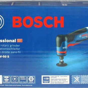 Bosch GWG 12V-50 S Ευθύς Λειαντήρας 12V Solo με Ρύθμιση Ταχύτητας