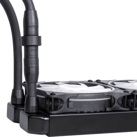 Alphacool Eisbaer Pro Aurora 360 Υδρόψυξη Επεξεργαστή Τριπλού Ανεμιστήρα 120mm για Socket AM4/AM5 με RGB Φωτισμό