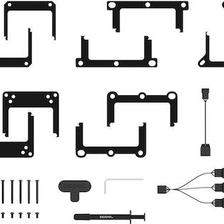 Alphacool Eisbaer Pro Aurora 360 Υδρόψυξη Επεξεργαστή Τριπλού Ανεμιστήρα 120mm για Socket AM4/AM5 με RGB Φωτισμό