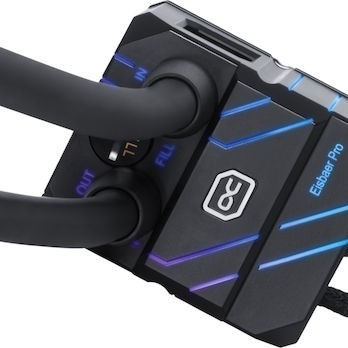 Alphacool Eisbaer Pro Aurora 420 Υδρόψυξη Επεξεργαστή Τριπλού Ανεμιστήρα 140mm για Socket AM4/1700 με RGB Φωτισμό