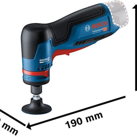 Bosch GWG 12V-50 S Professional Ευθύς Λειαντήρας 12V Solo με Ρύθμιση Ταχύτητας