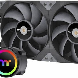 Thermaltake Toughliquid 280 ARGB Υδρόψυξη Επεξεργαστή Διπλού Ανεμιστήρα 120mm για Socket AM4/1200/115x