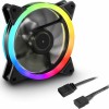 Sharkoon SHARK Blades PWM Case Fan 120mm με RGB Φωτισμό και Σύνδεση 3-Pin / 4-Pin