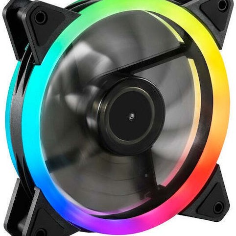 Sharkoon SHARK Blades PWM Case Fan 120mm με RGB Φωτισμό και Σύνδεση 3-Pin / 4-Pin