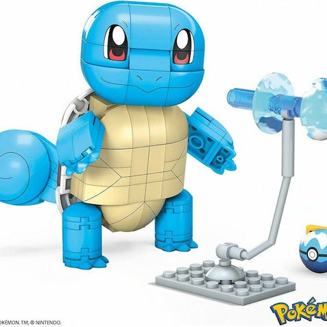 Mega Bloks Τουβλάκια Pokémon Build and Show Squirtle για 7+ Ετών 199τμχ
