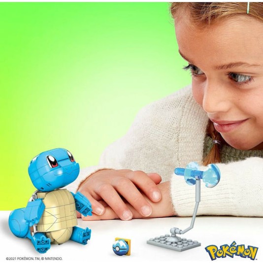 Mega Bloks Τουβλάκια Pokémon Build and Show Squirtle για 7+ Ετών 199τμχ
