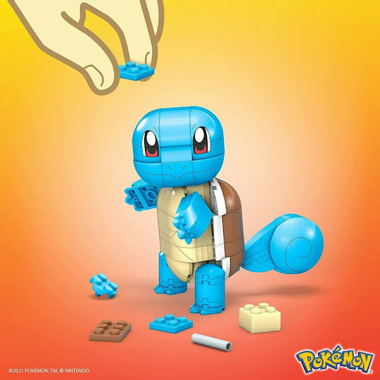 Mega Bloks Τουβλάκια Pokémon Build and Show Squirtle για 7+ Ετών 199τμχ