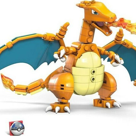 Mega Bloks Τουβλάκια Charizard Construction Toys για 8+ Ετών 222τμχ