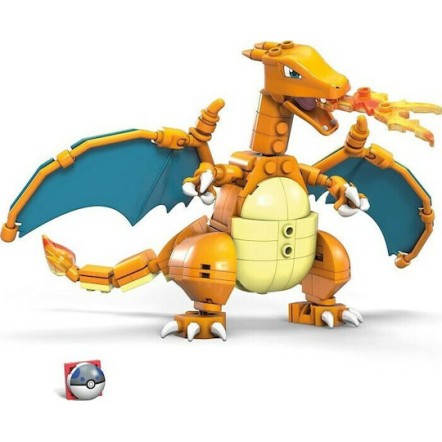 Mega Bloks Τουβλάκια Charizard Construction Toys για 8+ Ετών 222τμχ