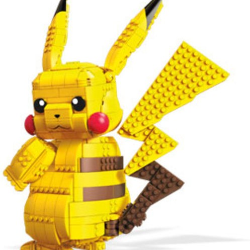 Mega Bloks Τουβλάκια Jumbo Pikachu για 8+ Ετών 825τμχ