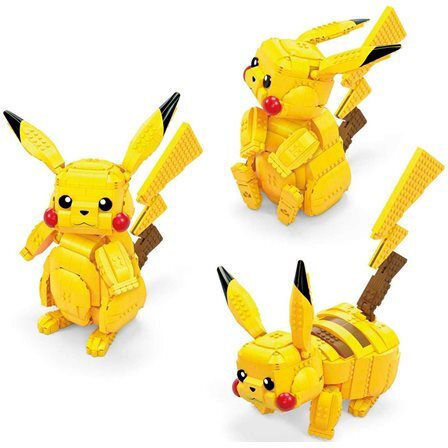 Mega Bloks Τουβλάκια Jumbo Pikachu για 8+ Ετών 825τμχ