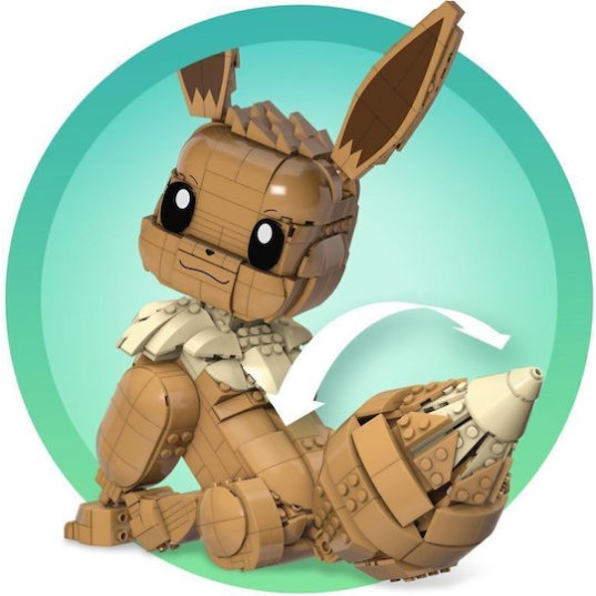 Mega Bloks Τουβλάκια Mega Construx Pokémon Eevee Jumbo για 10+ Ετών 824τμχ