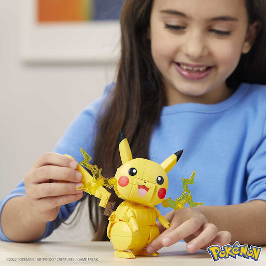 Mega Bloks Τουβλάκια Mega Construx: Pokémon Medium Pikachu για 7+ Ετών 211τμχ