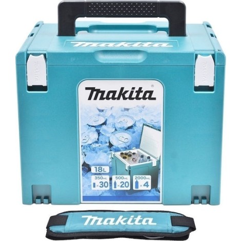 Makita Φορητό Ψυγείο 18lt Γαλάζιο