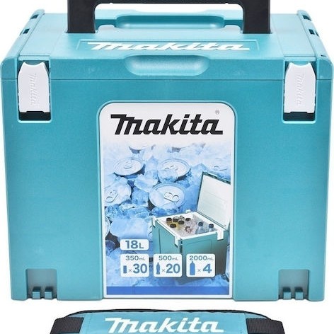 Makita Φορητό Ψυγείο 18lt Γαλάζιο