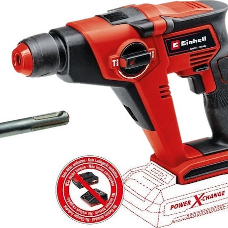 Einhell TE-HD 18/12 Li Κρουστικό Σκαπτικό Πιστολέτο Μπαταρίας 18V Solo με Υποδοχή SDS Plus