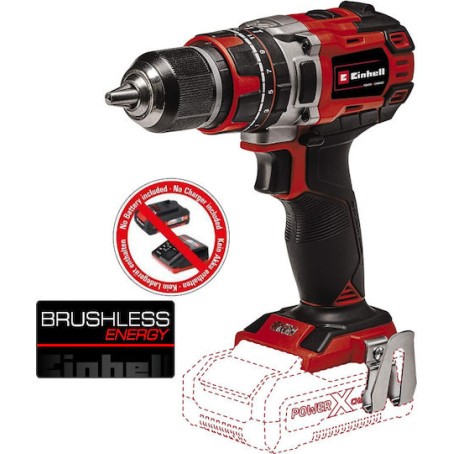 Einhell TE-CD 18/50 Li BL Δραπανοκατσάβιδο Μπαταρίας Solo Brushless 18V