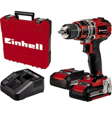 Einhell TE-CD 18/50 Li BL Δραπανοκατσάβιδο Μπαταρίας Brushless 18V 2x2Ah