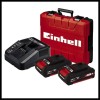 Einhell TE-CD 18/50 Li-i BL Κρουστικό Δραπανοκατσάβιδο Μπαταρίας Brushless 18V 2x2Ah