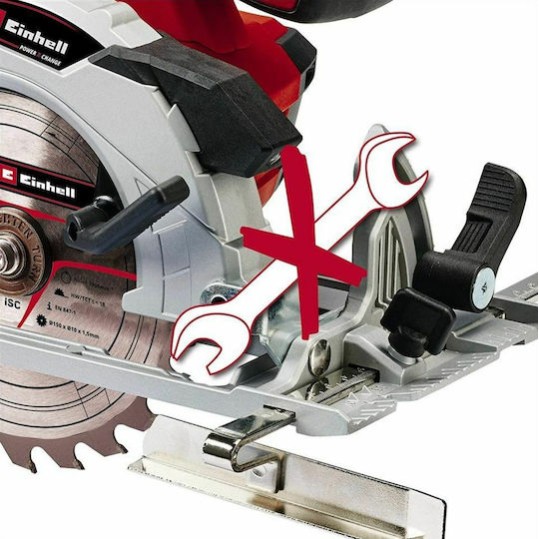 Einhell Βυθιζόμενο Δισκοπρίονο 18V Solo με Σύστημα Αναρρόφησης