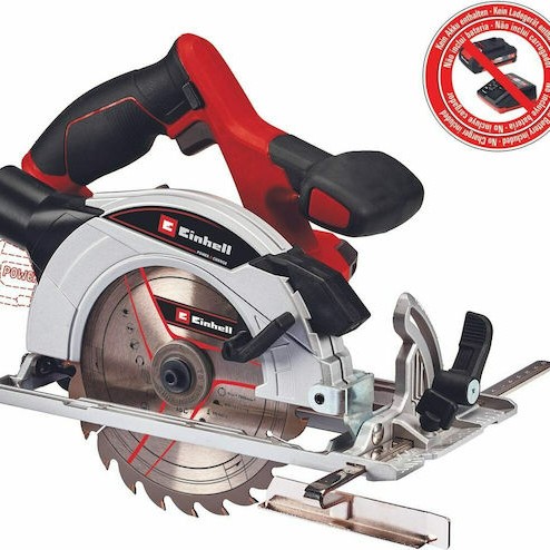 Einhell TE-CS 18/165-1 Li Βυθιζόμενο Δισκοπρίονο 18V Solo με Σύστημα Αναρρόφησης