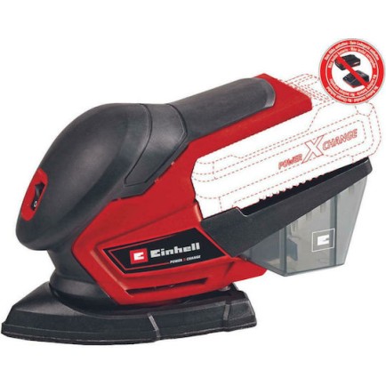 Einhell TE-OS 18/150 Li Πολυτριβείο Χούφτας 18V Solo με Σύστημα Αναρρόφησης