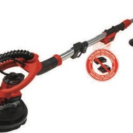 Einhell Τηλεσκοπικό Τριβείο Γυψοσανίδας και Μπετού Μπαταρίας με Δυνατότητα Αναρρόφησης Σκόνης TE-DW 18/225 Li - Solo