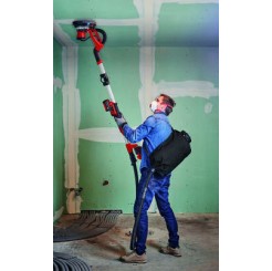 Einhell Τηλεσκοπικό Τριβείο Γυψοσανίδας και Μπετού Μπαταρίας με Δυνατότητα Αναρρόφησης Σκόνης TE-DW 18/225 Li - Solo