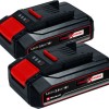 Einhell Σετ 2 Μπαταριών Εργαλείου Λιθίου 18V με Χωρητικότητα 2.5Ah Power X-Change