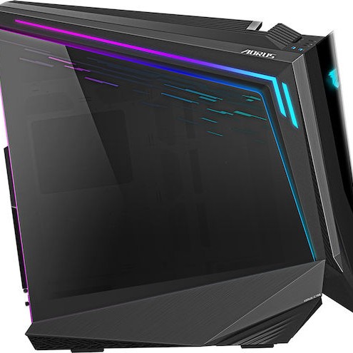 Gigabyte AORUS C700 Glass Gaming Full Tower Κουτί Υπολογιστή με Πλαϊνό Παράθυρο και RGB Φωτισμό Μαύρο