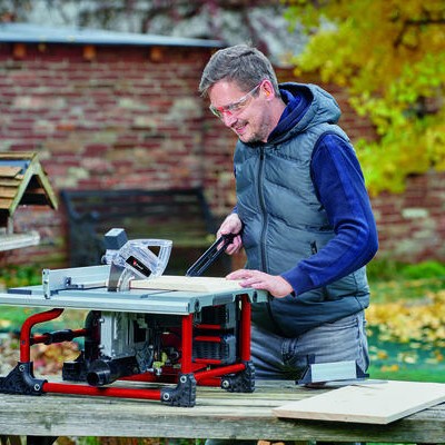 Einhell TE-TS 36/210 Li-Solo Δισκοπρίονο Πάγκου Μπαταρίας με Δίσκο Κοπής Διαμέτρου 210mm & Ταχύτητα Κοπής 3800rpm