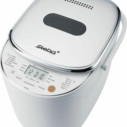 Steba BM 3 Αρτοπαρασκευαστής 540W Χωρητικότητας 750gr με 12 Προγράμματα
