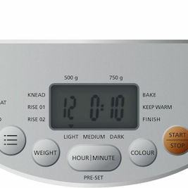 Steba BM 3 Αρτοπαρασκευαστής 540W Χωρητικότητας 750gr με 12 Προγράμματα