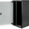 Digitus Επιτοίχια Καμπίνα Rack 12U 30x31.2x59.2cm Μαύρο DN-10-12U-B