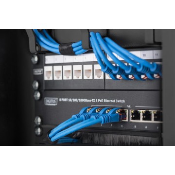 Digitus Επιτοίχια Καμπίνα Rack 9U 31.2x30x46.4cm Μαύρο DN-10-09U-B