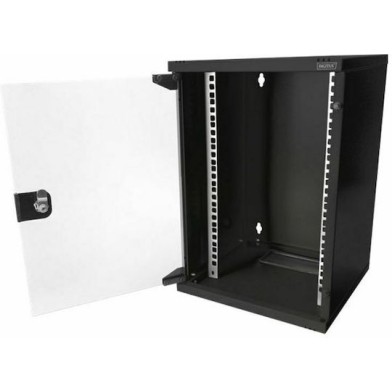 Digitus Επιτοίχια Καμπίνα Rack 9U 31.2x30x46.4cm Μαύρο DN-10-09U-B