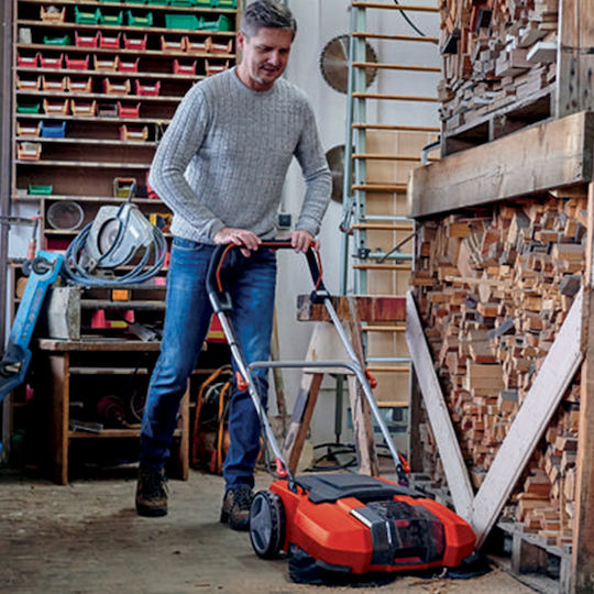 Einhell TE-SW 18/610 Li Σάρωθρο Μπαταρίας για Γκαζόν Solo 20cc 18V